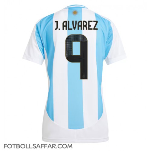 Argentina Julian Alvarez #9 Hemmatröja Dam Copa America 2024 Kortärmad